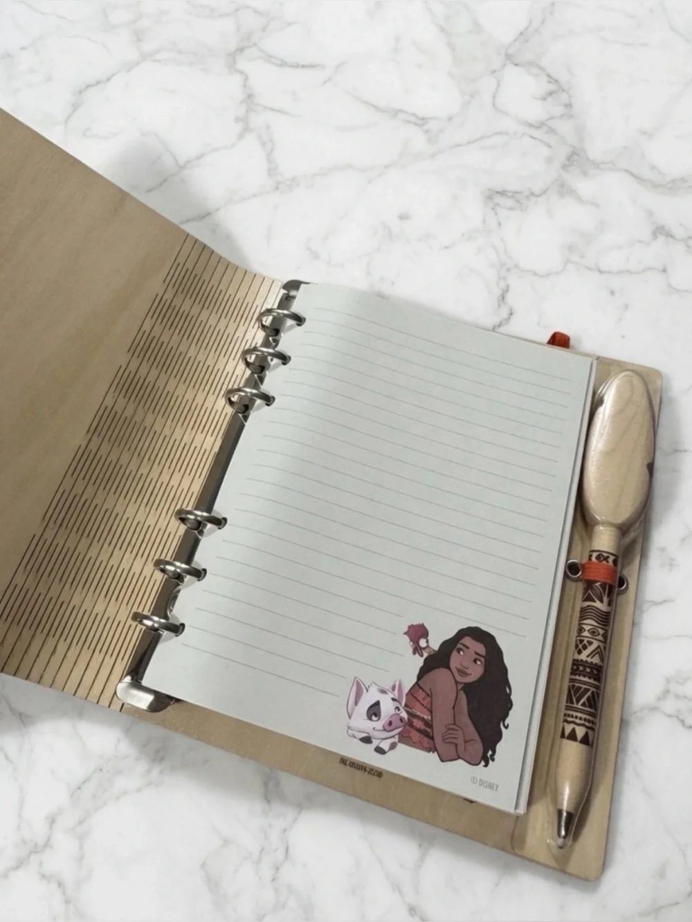 Disney Moana Journal/ Notebook with Pen